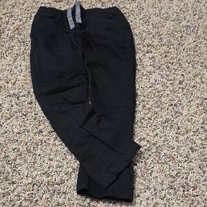 Cat & Jack Black Sweatpants with Elastic Cuffs